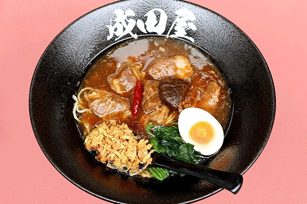 Goro-goro Ramen (Ramen with Block-shape stewed meat)