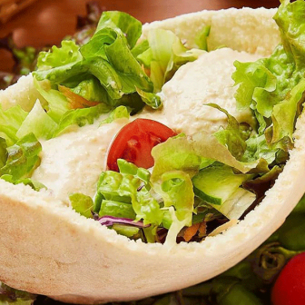 フムスサンド　￥500