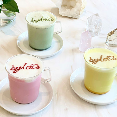 インスタ映えするラテ