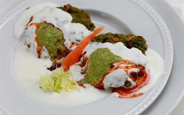 GREEN TIKKI CHAAT