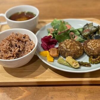 レンズ豆ハンバーグセット　1150円