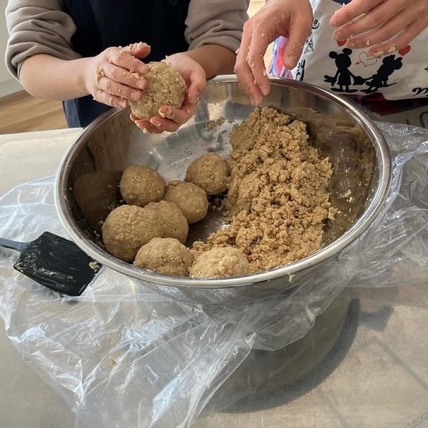 栽培した大豆を使った味噌づくり体験（イベント）